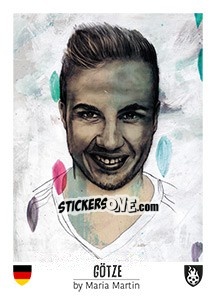 Sticker Götze - Euro 2016 n. 137 - Tschuttiheftli