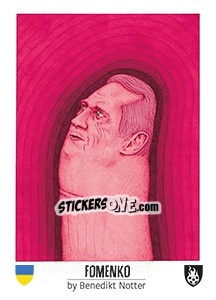 Sticker Fomenko - Euro 2016 n. 140 - Tschuttiheftli