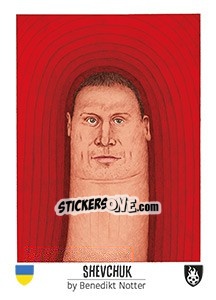 Sticker Shevchuk - Euro 2016 - Tschuttiheftli