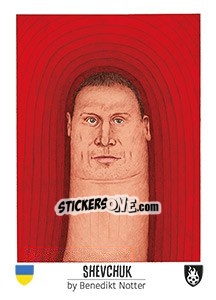 Sticker Shevchuk - Euro 2016 n. 141 - Tschuttiheftli