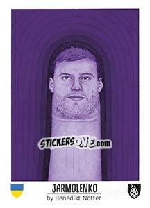 Cromo Jarmolenko - Euro 2016 n. 145 - Tschuttiheftli