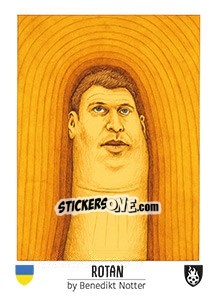 Sticker Rotan - Euro 2016 n. 146 - Tschuttiheftli