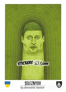 Sticker Seleznyov - Euro 2016 - Tschuttiheftli