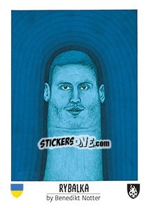 Sticker Rybalka - Euro 2016 - Tschuttiheftli