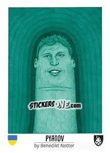 Cromo Pyatov - Euro 2016 n. 150 - Tschuttiheftli