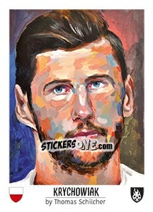 Sticker Krychowiak - Euro 2016 n. 160 - Tschuttiheftli