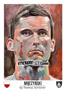 Sticker Maczynski - Euro 2016 - Tschuttiheftli