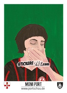 Sticker Moni port - Euro 2016 n. 166 - Tschuttiheftli