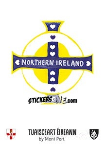 Sticker Tuaisceart Eireann - Euro 2016 - Tschuttiheftli