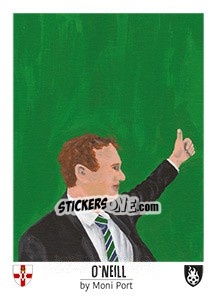 Sticker O`neill - Euro 2016 n. 168 - Tschuttiheftli