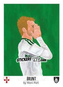 Sticker Brunt - Euro 2016 n. 170 - Tschuttiheftli
