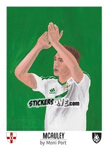 Figurina Mcauley - Euro 2016 n. 172 - Tschuttiheftli