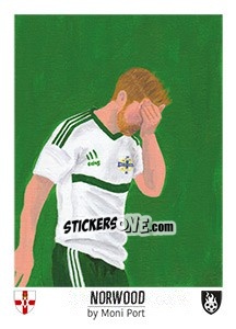 Sticker Norwood - Euro 2016 - Tschuttiheftli