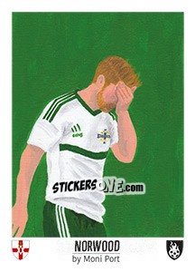 Sticker Norwood - Euro 2016 n. 175 - Tschuttiheftli