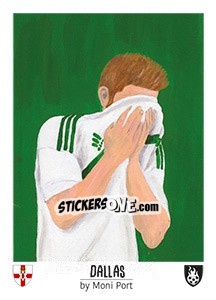 Sticker Dallas - Euro 2016 n. 177 - Tschuttiheftli