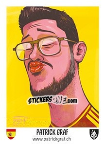 Sticker Patrick Graf - Euro 2016 n. 180 - Tschuttiheftli