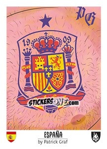 Sticker España - Euro 2016 - Tschuttiheftli