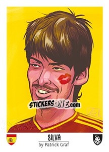 Sticker Silva - Euro 2016 n. 192 - Tschuttiheftli