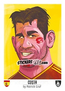 Figurina Costa - Euro 2016 n. 193 - Tschuttiheftli