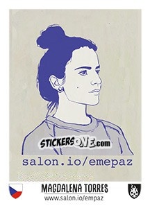 Sticker Magdalena Torres - Euro 2016 - Tschuttiheftli