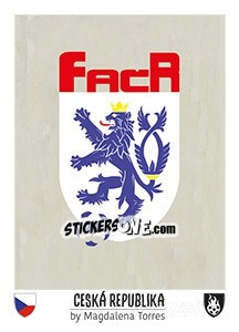 Sticker Ceská Republika - Euro 2016 - Tschuttiheftli