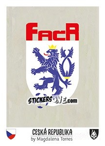 Sticker Ceská Republika - Euro 2016 n. 195 - Tschuttiheftli