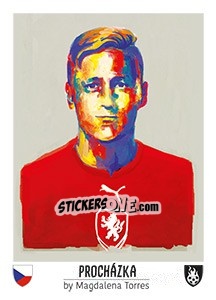 Sticker Procházka - Euro 2016 n. 199 - Tschuttiheftli
