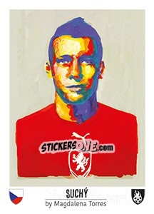 Sticker Suchý - Euro 2016 - Tschuttiheftli