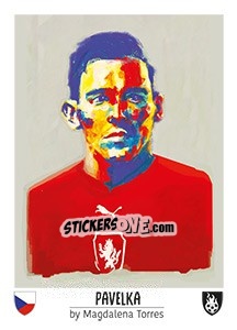 Sticker Pavelka - Euro 2016 n. 202 - Tschuttiheftli
