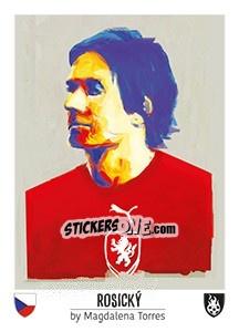 Sticker Rosický - Euro 2016 - Tschuttiheftli