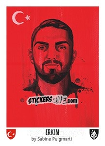Sticker Erkin - Euro 2016 - Tschuttiheftli