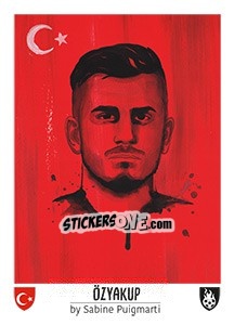 Sticker Özyakup - Euro 2016 - Tschuttiheftli