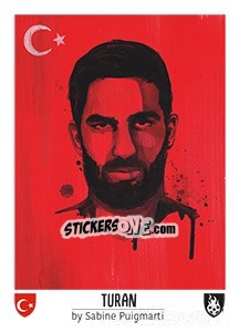 Sticker Turan - Euro 2016 n. 219 - Tschuttiheftli