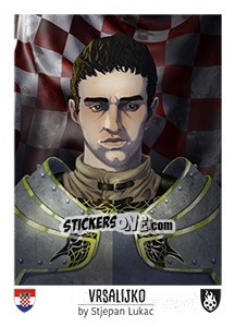 Sticker Vrsalijko - Euro 2016 n. 226 - Tschuttiheftli