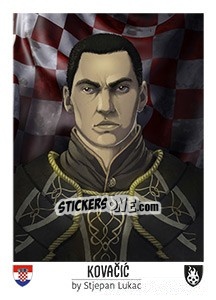 Sticker Kovacic - Euro 2016 n. 232 - Tschuttiheftli