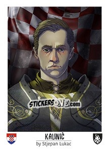 Sticker Kalinic - Euro 2016 n. 234 - Tschuttiheftli
