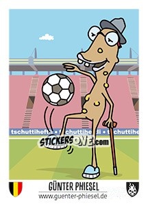 Sticker Günter Phiesel - Euro 2016 - Tschuttiheftli