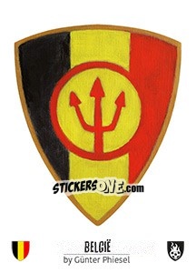 Sticker België - Euro 2016 - Tschuttiheftli