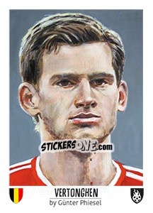 Sticker Vertonghen - Euro 2016 - Tschuttiheftli