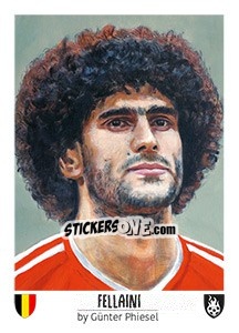 Sticker Fellaini - Euro 2016 n. 246 - Tschuttiheftli