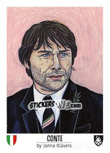 Sticker Conte - Euro 2016 - Tschuttiheftli