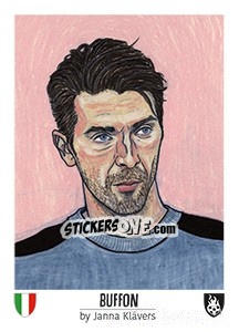 Sticker Buffon - Euro 2016 n. 253 - Tschuttiheftli