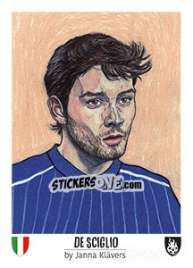 Sticker De sciglio - Euro 2016 n. 254 - Tschuttiheftli
