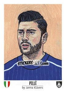 Cromo Pellè - Euro 2016 n. 262 - Tschuttiheftli