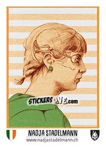 Sticker Nadja Stadelmann - Euro 2016 n. 264 - Tschuttiheftli