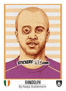 Sticker Randolph - Euro 2016 - Tschuttiheftli