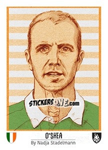 Sticker O`shea - Euro 2016 n. 269 - Tschuttiheftli