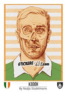 Sticker Keogh - Euro 2016 - Tschuttiheftli