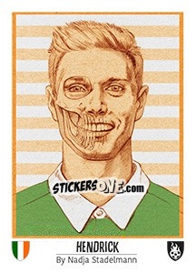 Sticker Hendrick - Euro 2016 - Tschuttiheftli