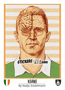 Sticker Keane - Euro 2016 n. 275 - Tschuttiheftli